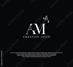 Am Luxury Business Logo Or Ma Icon