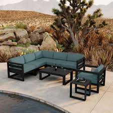 Aluminum Outdoor Sectional Sofas And