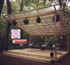 Free Standing Patio Cover Plans