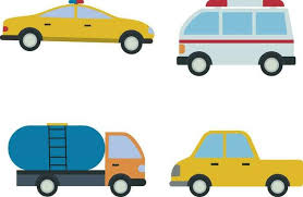 Cute Car Ilration Icon In Hand