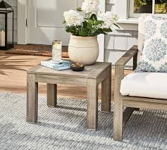 Indio Outdoor Side Table Pottery Barn
