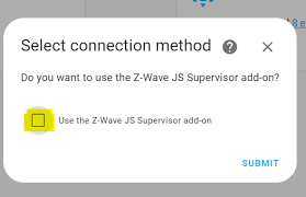 switching z wave js addons with minimal