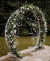 White Iron Wedding Decoration Item