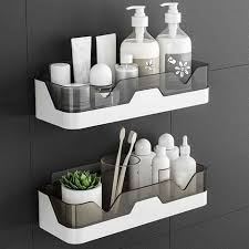Set Of 2 Bathroom Shelves No Drilling