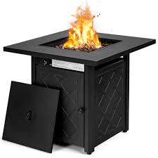 Costway 28 Propane Fire Pit Table 50