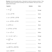 Converting Fractions To Decimals Color