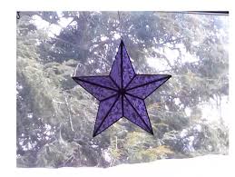 Buy Stained Glass Star Violet In