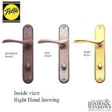 Pella Hinged Door Active Keyed Handle Set