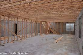 Framing A Home Basement How To Build