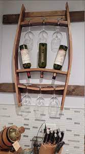 Rustic Wine Rack Wood Wine Rack Wall