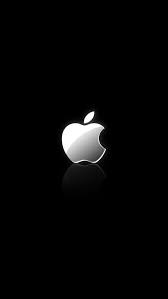 Iphone 5 Apple Logo Silver Wallpaper