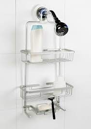 Aluminum 2 Shelf Hanging Shower Caddy