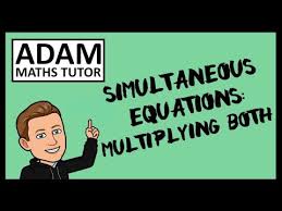 Gcse Simultaneous Equations