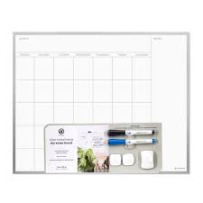 U Brands Magnetic Monthly Calendar Dry