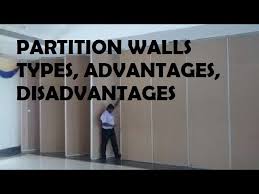 Partition Walls Types Advantages