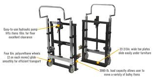 Strongway Hydraulic Furniture Mover Set