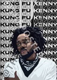 Kendrick Lamar Art Poster Hip Hop