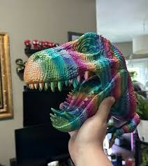 3d Printable T Rex Dinosaur Head Wall