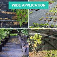 Agfabric 6 Ft X 330 Ft Pp Heavy Duty Woven Weed Barrier Soil Erosion Control And Uv Stabilized Plastic Mulch Weed Block