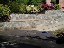 Recycled Concrete Retaining Walls 27