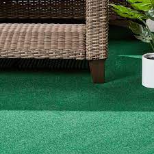 green indoor outdoor solid area rug