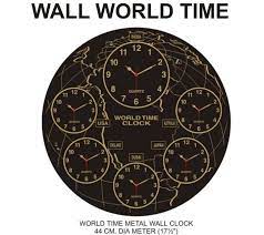 World Time Wall Clock At Best In
