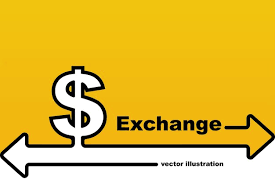 Premium Vector Exchange Landing Page