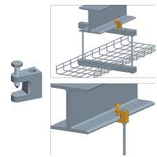 cable tray i beam mounting clip quest