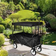 Heavy Duty Folding Portable Garden Cart