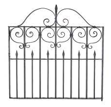 Wrought Iron Residential Fence Gate