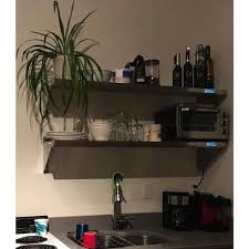 Stainless Steel Wall Shelf Square