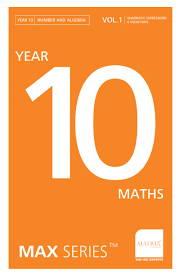 Year 10 Maths Max Series Vol 1