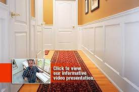 Recessed Paneled Wainscoting I Elite