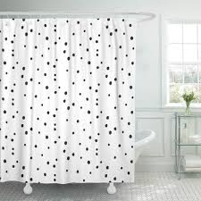 Polka Dot White Spotty Bathroom Decor