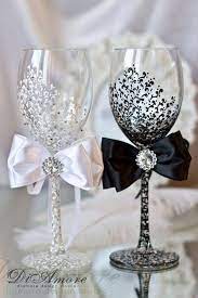 Diy Wedding Champagne Glasses Ideas