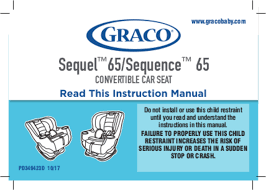 Graco Sequence 65 User Manual English