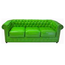 Sofa Chesterfield Green 3 Seater