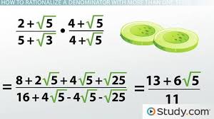 Rationalizing The Denominator