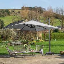 T1 Oblong Parasol Manhattan 4mx3m