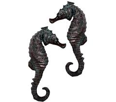 Seahorse 34 Set Of 2 Wall Decor Gb