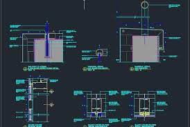 Cladding Typical Details Autocad Drawing