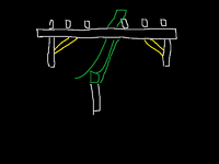 effective span on roof support beam