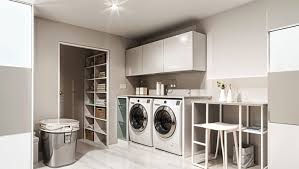 Modern Minimalist Laundry Room Design
