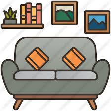 Living Room Interior With Couches And