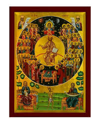 Greek Orthodox Icon Of All Saints