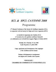 Society For Caribbean Linguistics