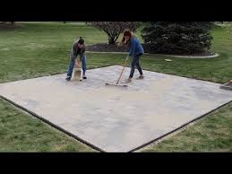 Paver Patio Start To Finish