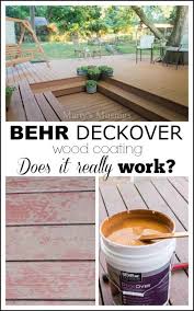 Behr Deckover Deck Makeover Deck Paint
