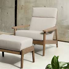 Outdoor High Back Lounge Chair