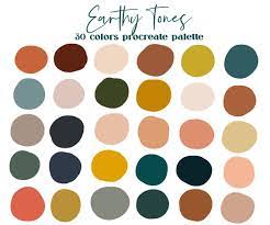 Earthy Tones Procreate Color Palette